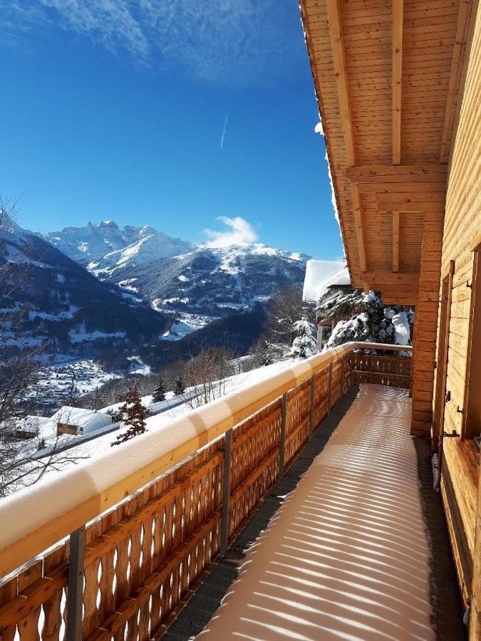 Panorama Chalet Montafon Bartholomaeberg Luaran gambar