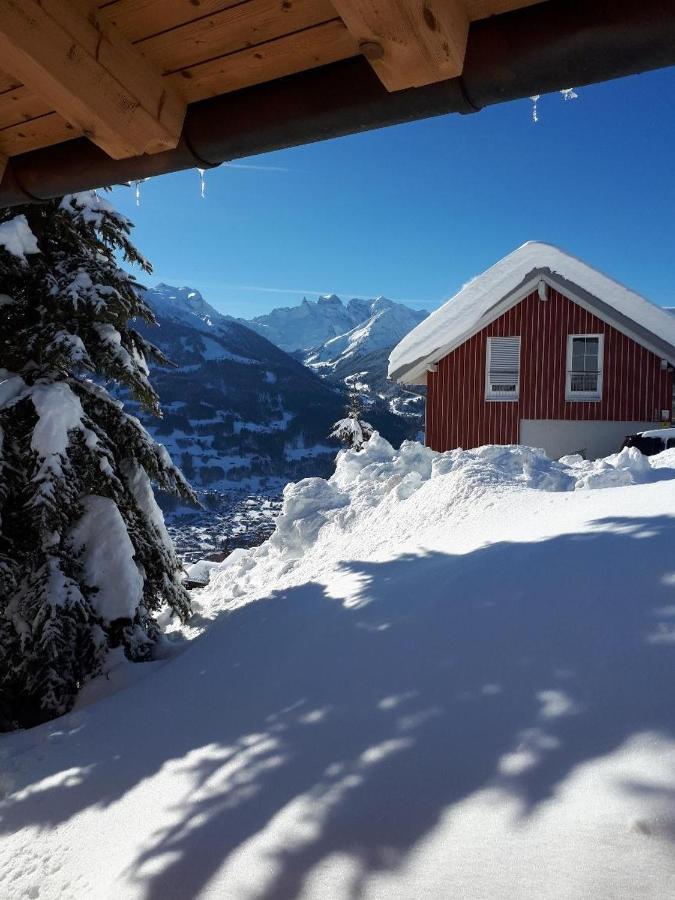 Panorama Chalet Montafon Bartholomaeberg Luaran gambar