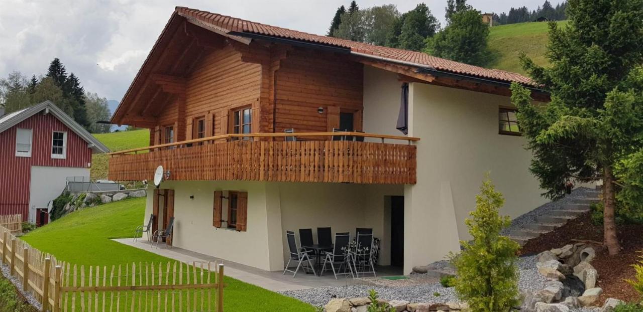 Panorama Chalet Montafon Bartholomaeberg Luaran gambar