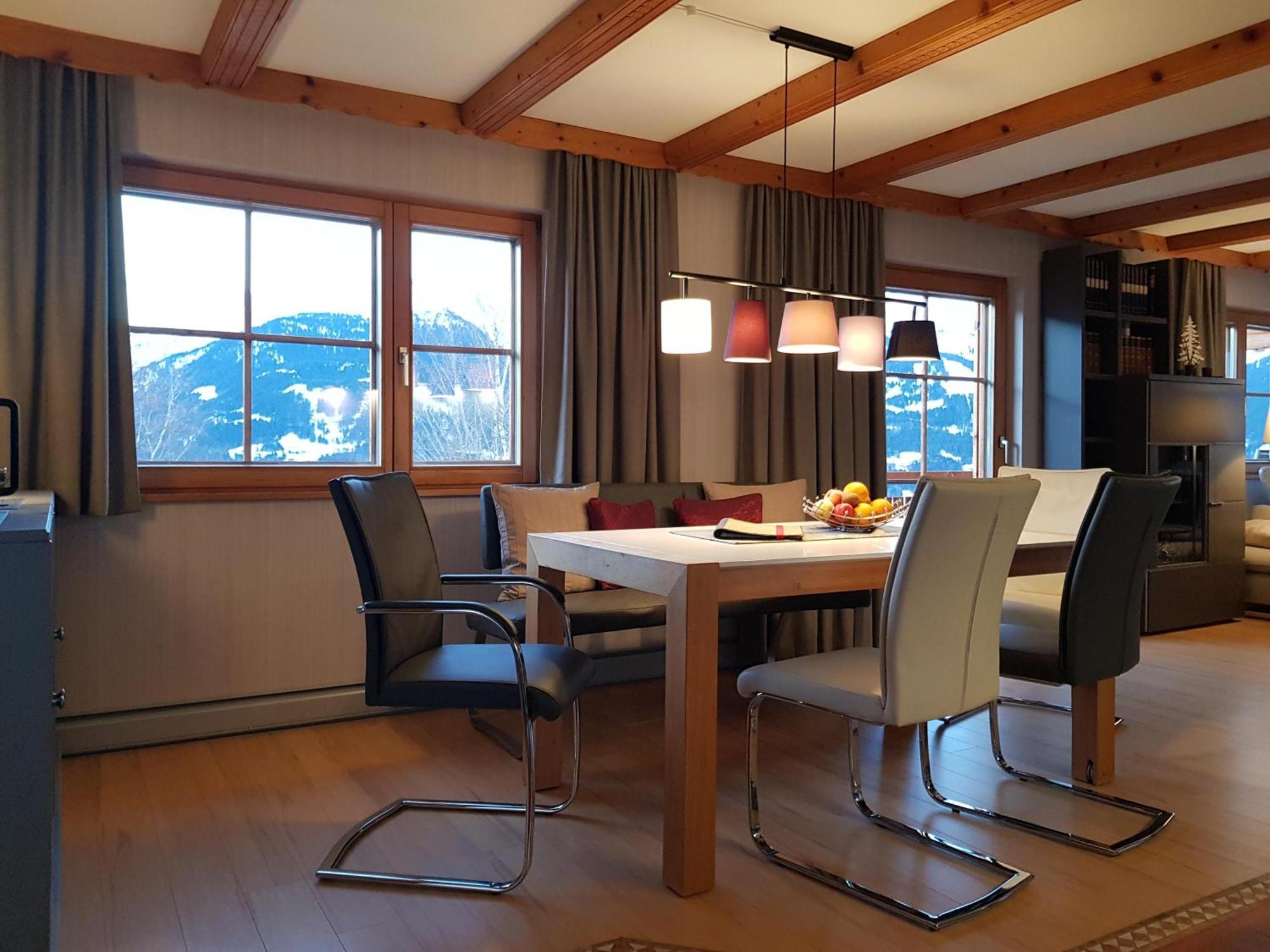 Panorama Chalet Montafon Bartholomaeberg Luaran gambar
