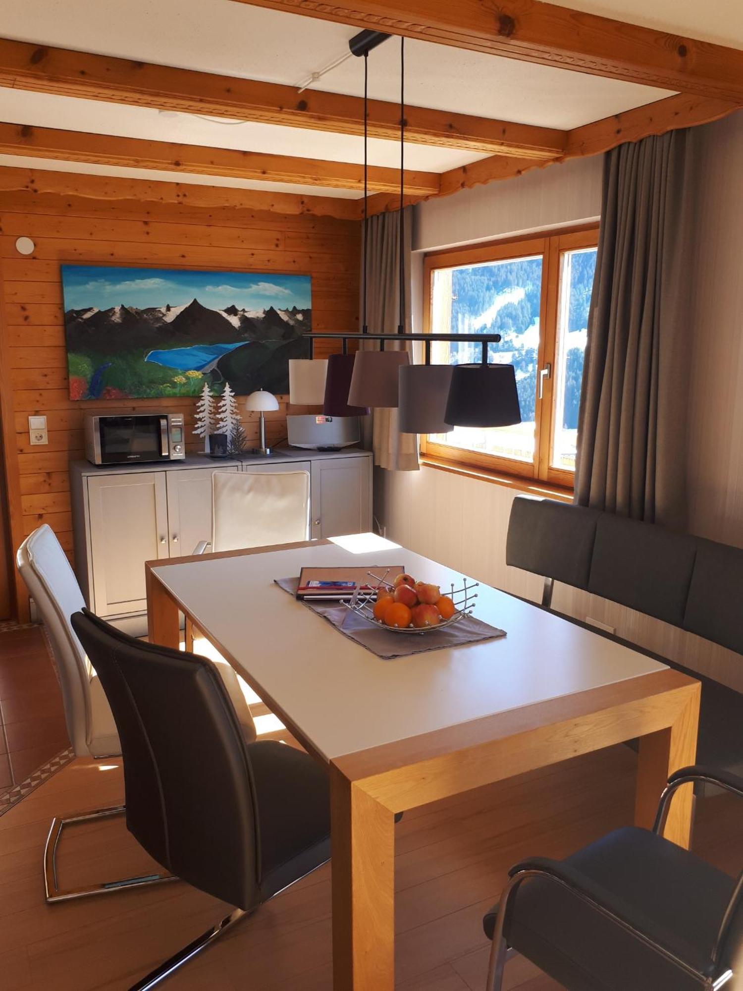 Panorama Chalet Montafon Bartholomaeberg Luaran gambar