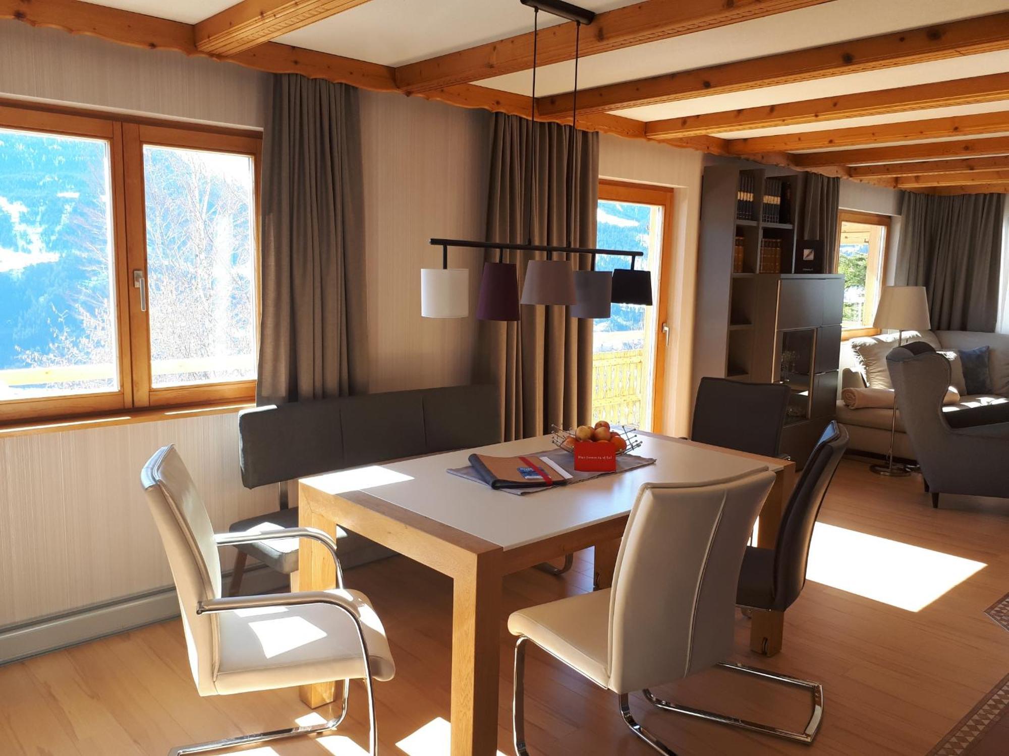 Panorama Chalet Montafon Bartholomaeberg Luaran gambar