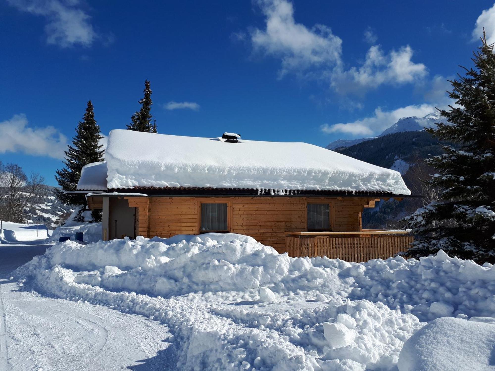 Panorama Chalet Montafon Bartholomaeberg Luaran gambar