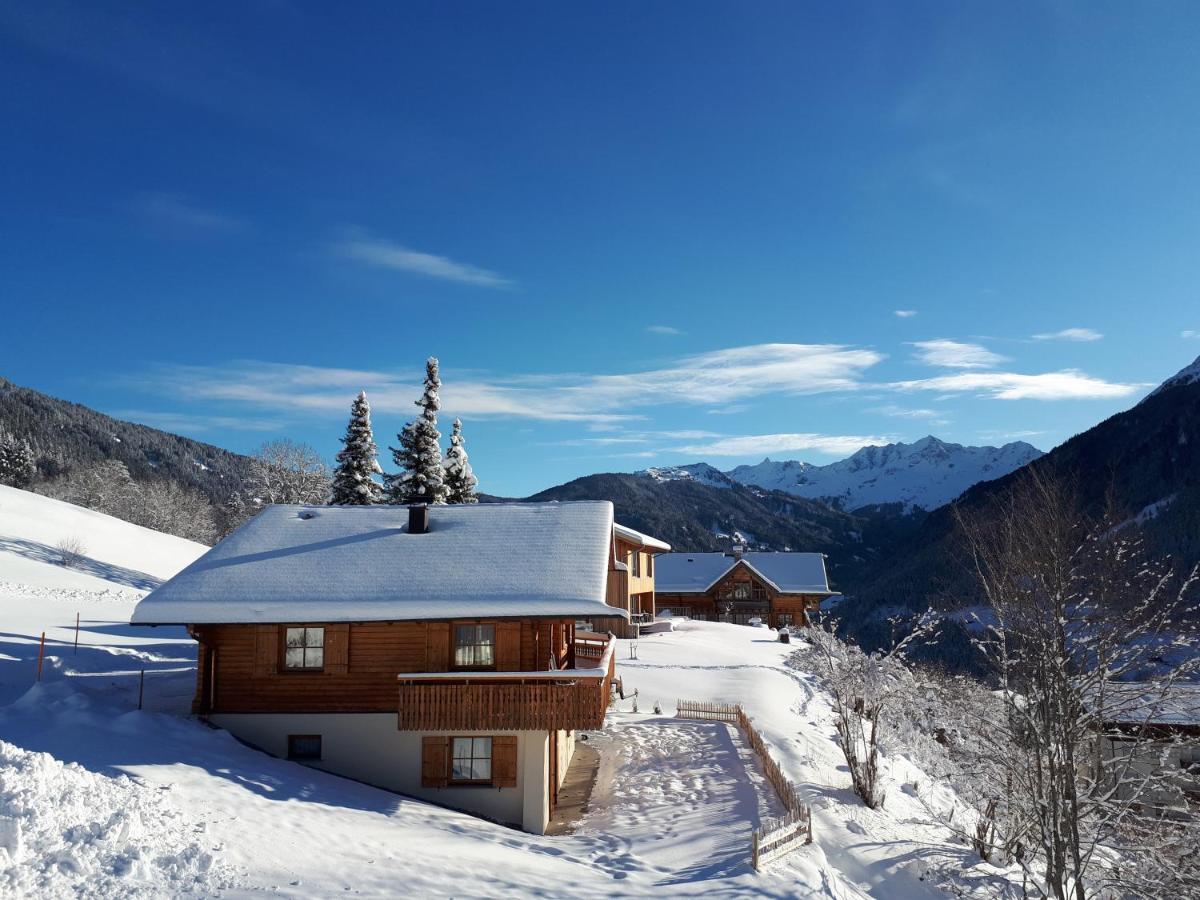 Panorama Chalet Montafon Bartholomaeberg Luaran gambar