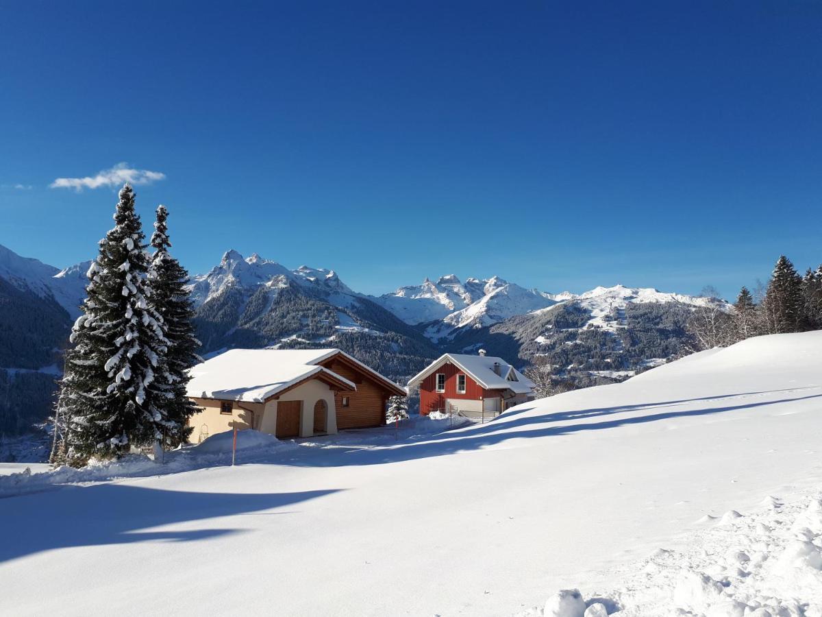 Panorama Chalet Montafon Bartholomaeberg Luaran gambar