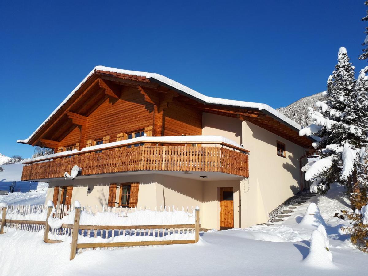 Panorama Chalet Montafon Bartholomaeberg Luaran gambar