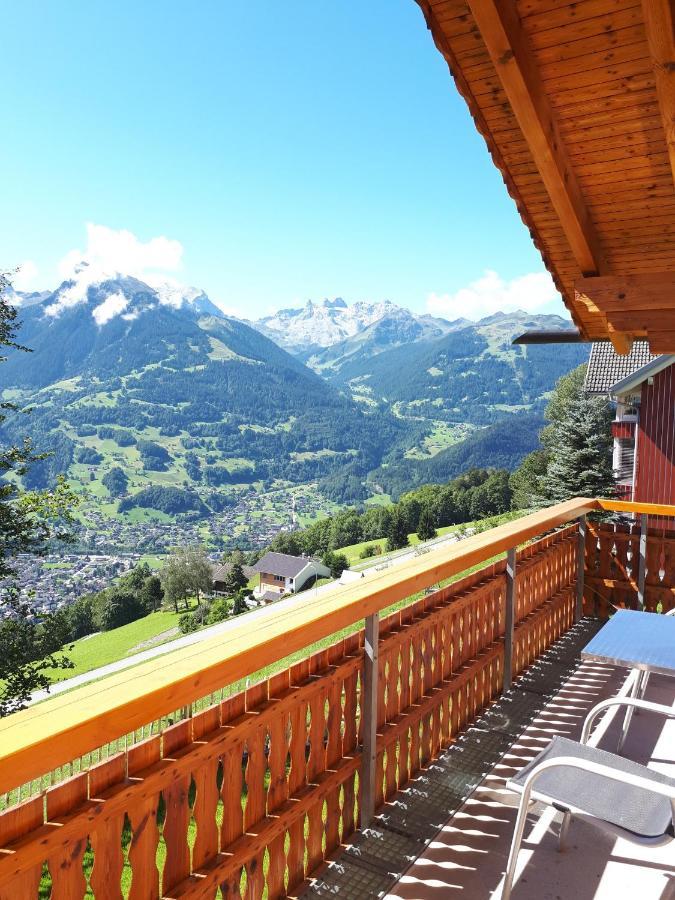 Panorama Chalet Montafon Bartholomaeberg Luaran gambar